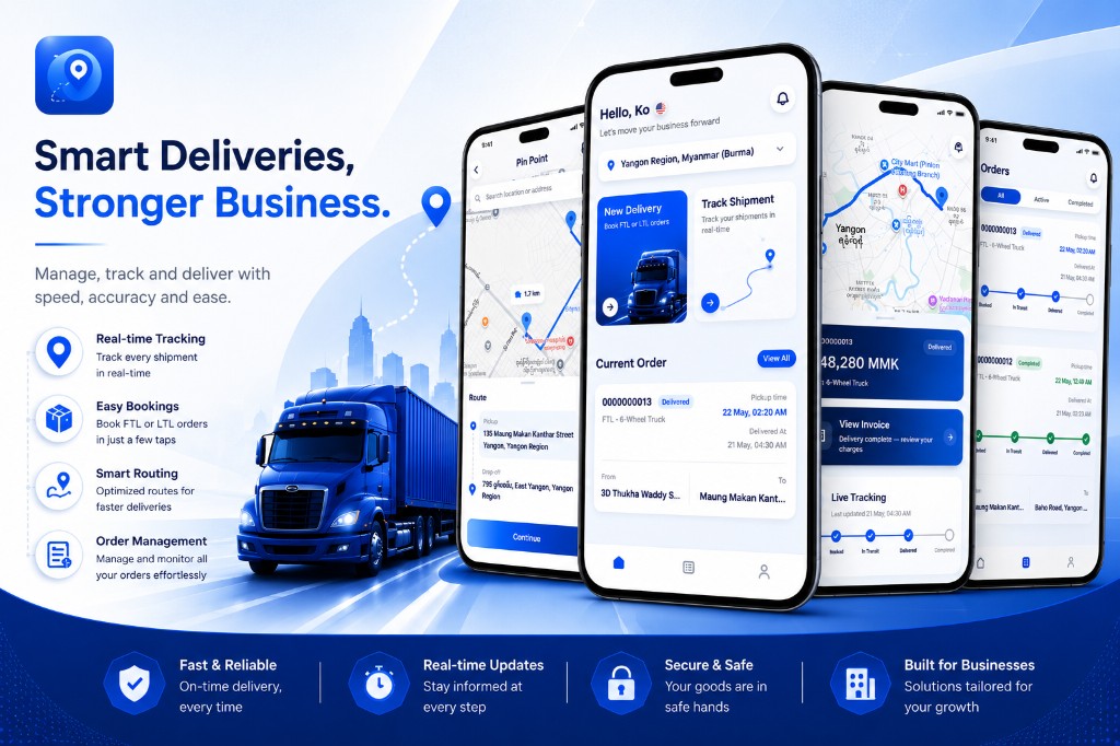 Smart Deliveries, Stronger Business — manage, track and deliver with speed and accuracy